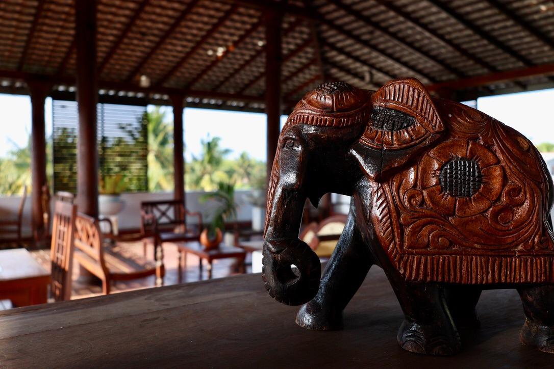 Majestic colonial facade